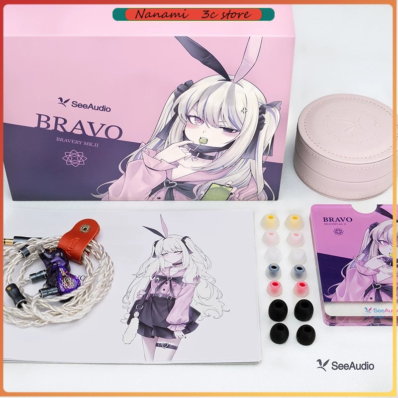 Earphones - SeeAudio Bravo Courage 2nd Gen Wired