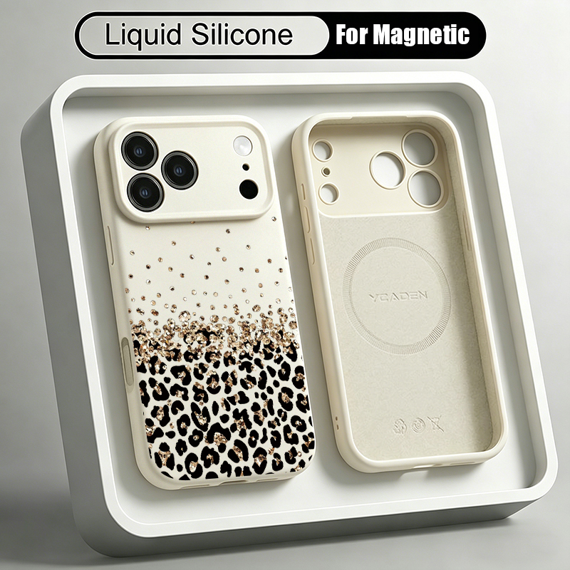 Liquid Silicone Magnetic Phone Case - Soft Liquid Silicone Magnetic Case For