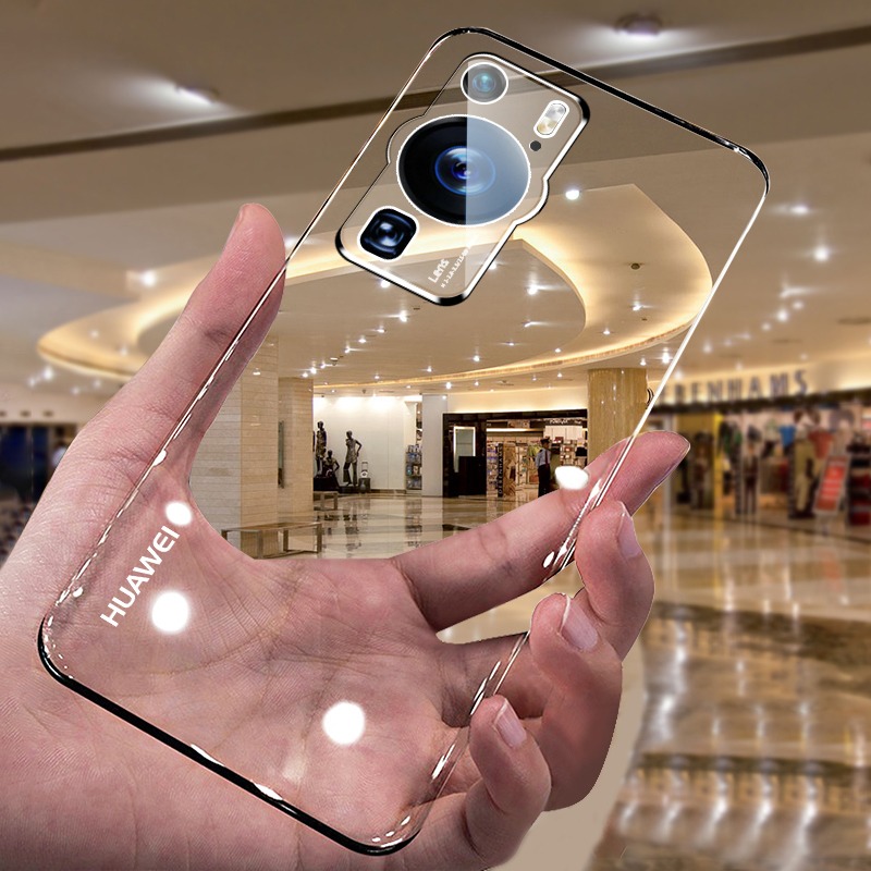Ultra Thin Frameless Phone Cover - for Huawei P60 Pro Case Clear