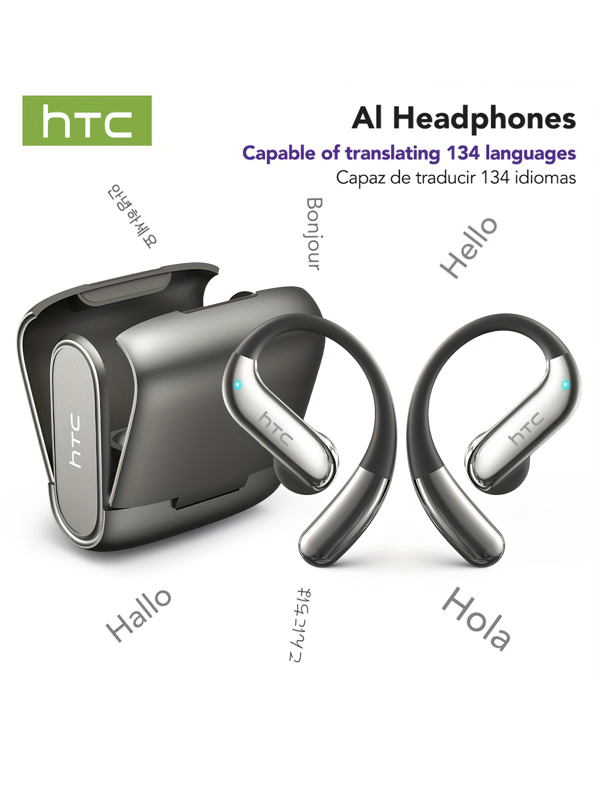 Phone Cases - Open-ear Bluetooth Headphones HTC 30 Hrs