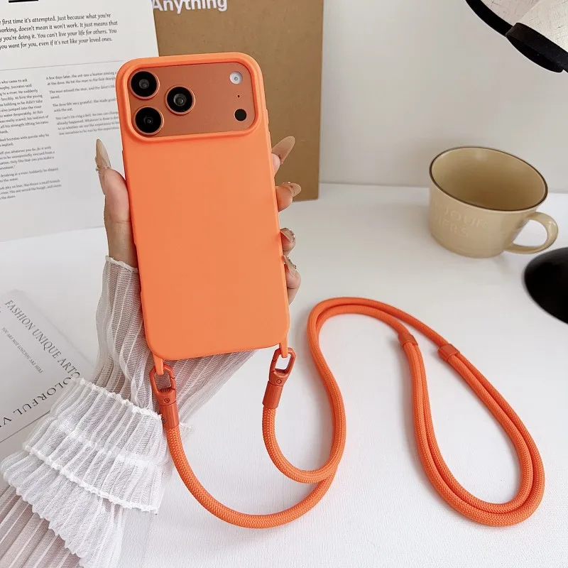 Crossbody Lanyard Neck Strap Case - Official Lanyard Case For iPhone 17