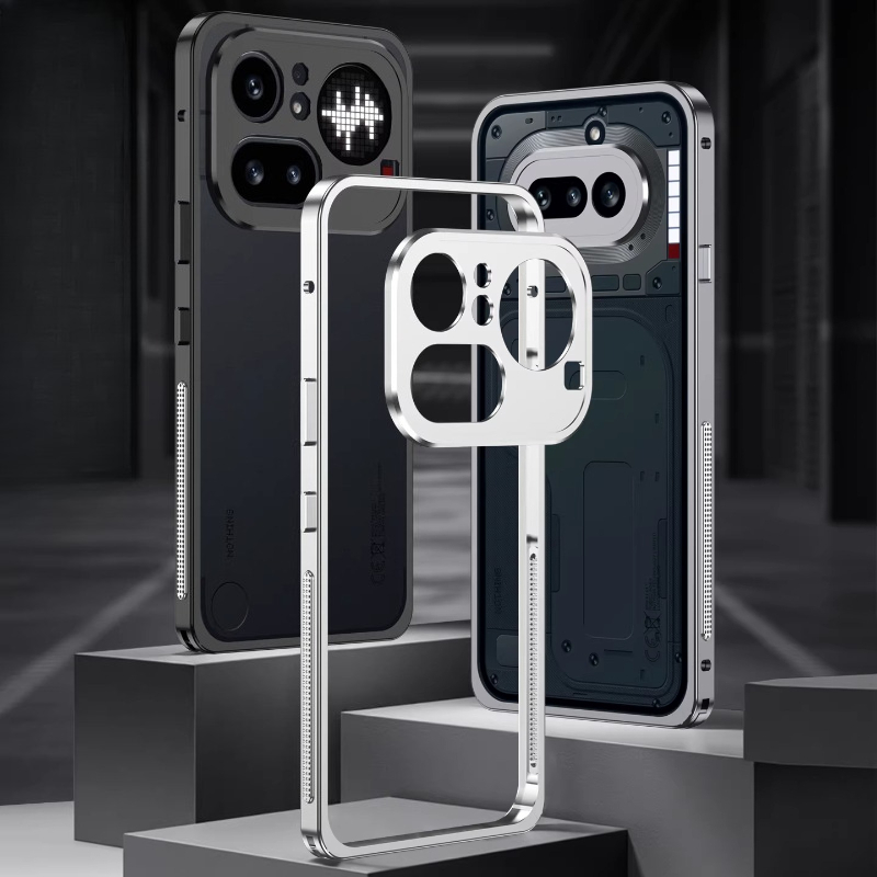 Metal Bumper Aluminum Frame Case - For Nothing Phone 4A Pro Detachable