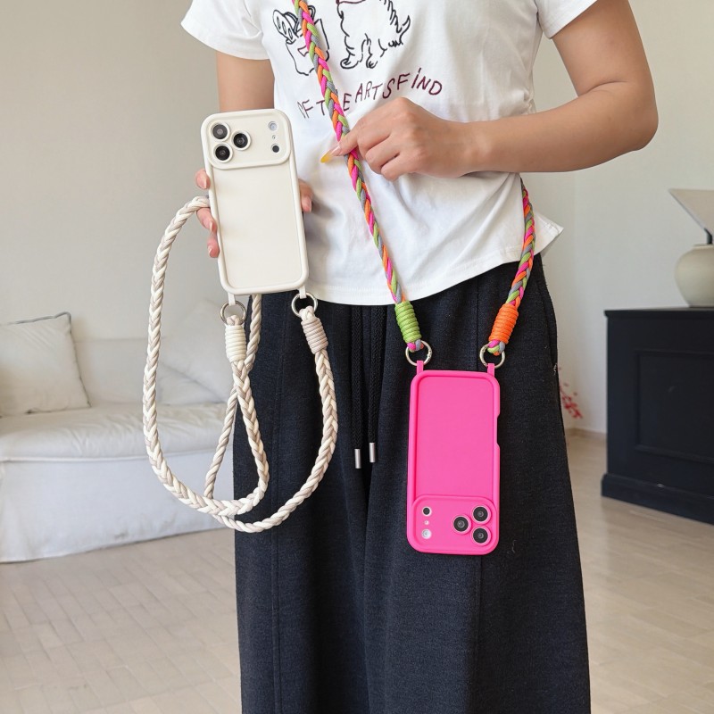 Lanyard Case For iPhone 17 Pro - огляд і ціна Crossbody Lanyard Neck Strap Case