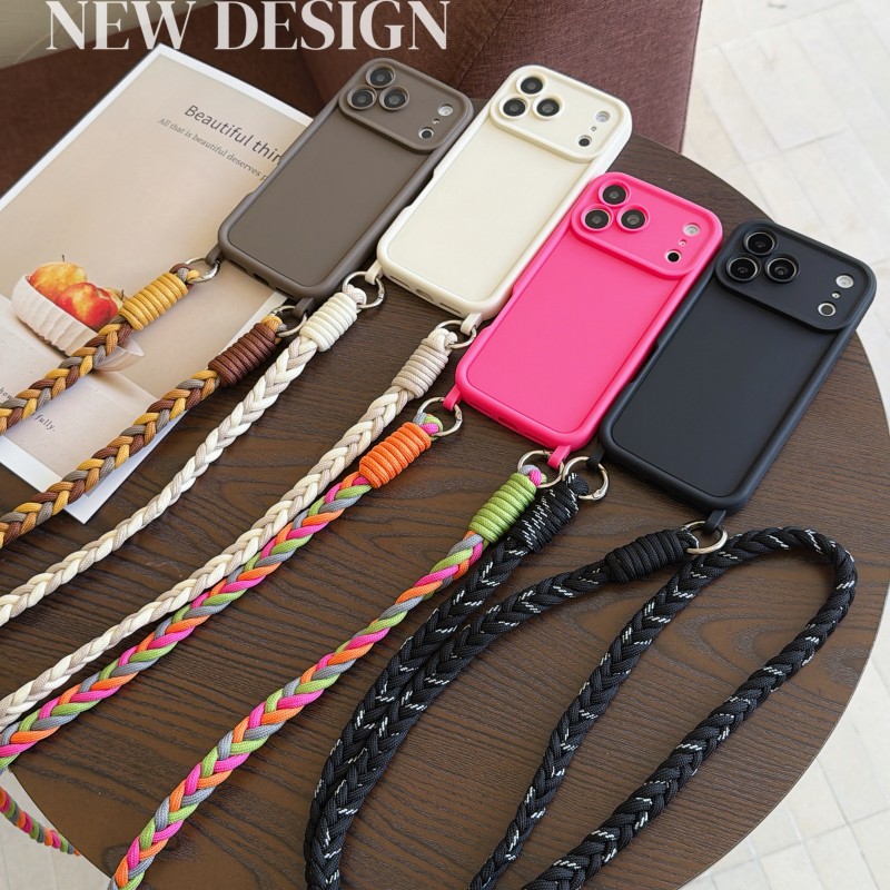 Lanyard Case For iPhone 17 Pro - огляд і ціна Crossbody Lanyard Neck Strap Case