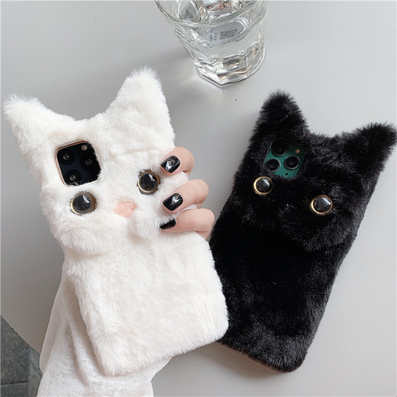 3D Cute Cartoon Cat Furry Plus - огляд і ціна Phone Cases