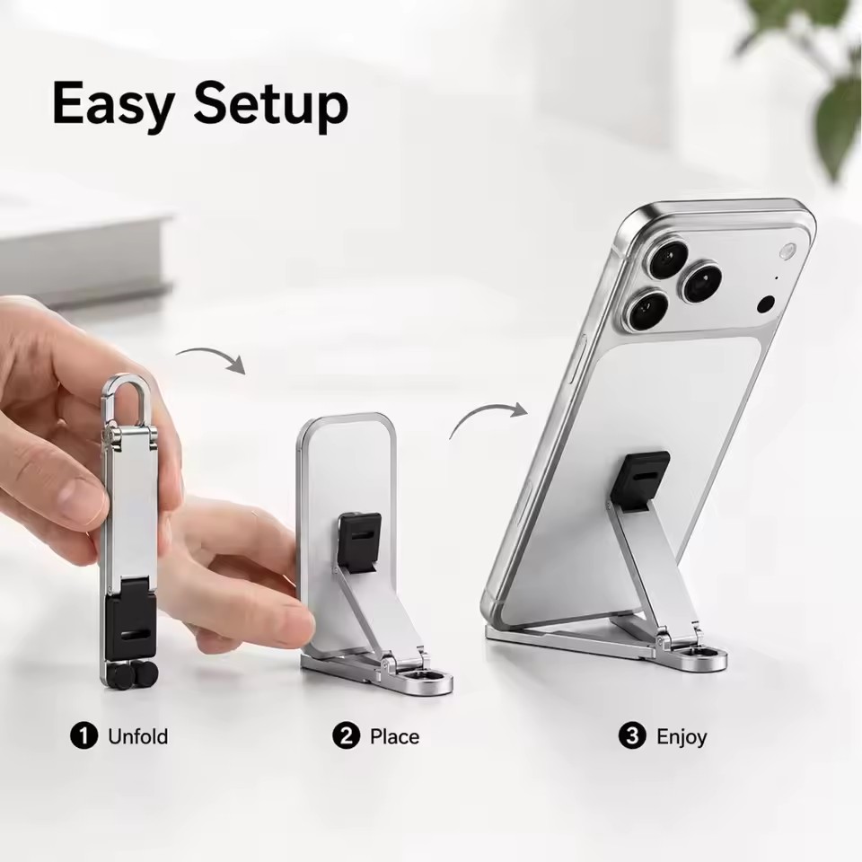Foldable Keychain Phone Stand  - огляд і ціна Phone Stands