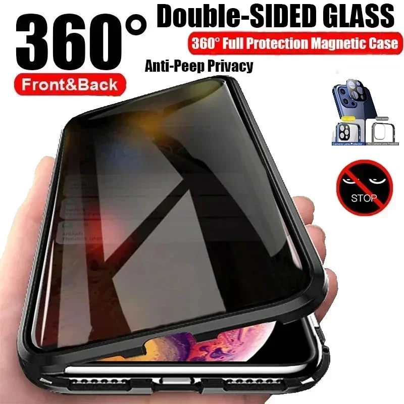 Anti Spy Peep Privacy Double S - огляд і ціна Anti Spy Privacy Glass Case