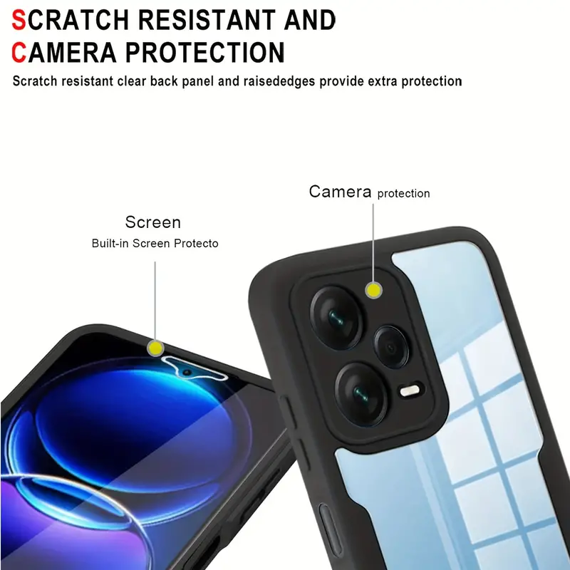 360 Full Body Transparent Case - огляд і ціна Heavy Duty 360 Full Body Protective Case