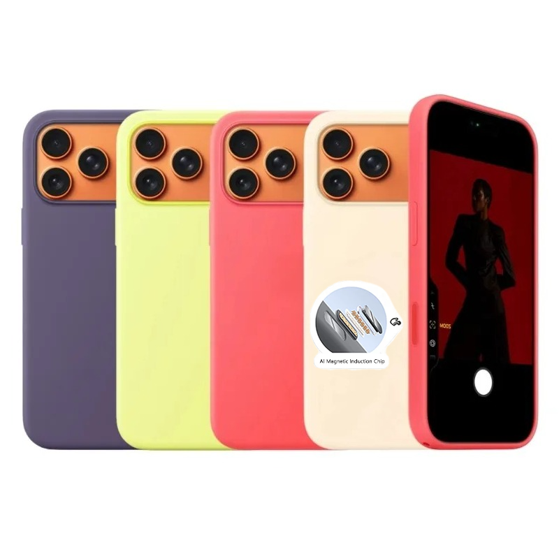 1:1 Original Skin-friendly Tou - огляд і ціна Liquid Silicone Magnetic Phone Case