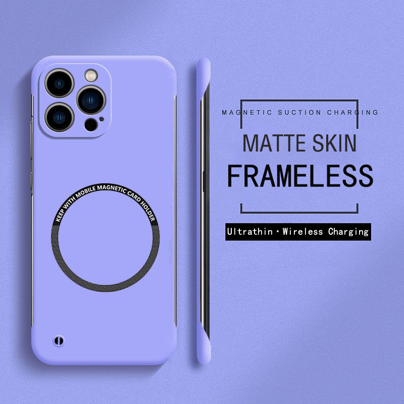 Frameless Magnetic For Magsafe - огляд і ціна Matte Hard Pc Back Case