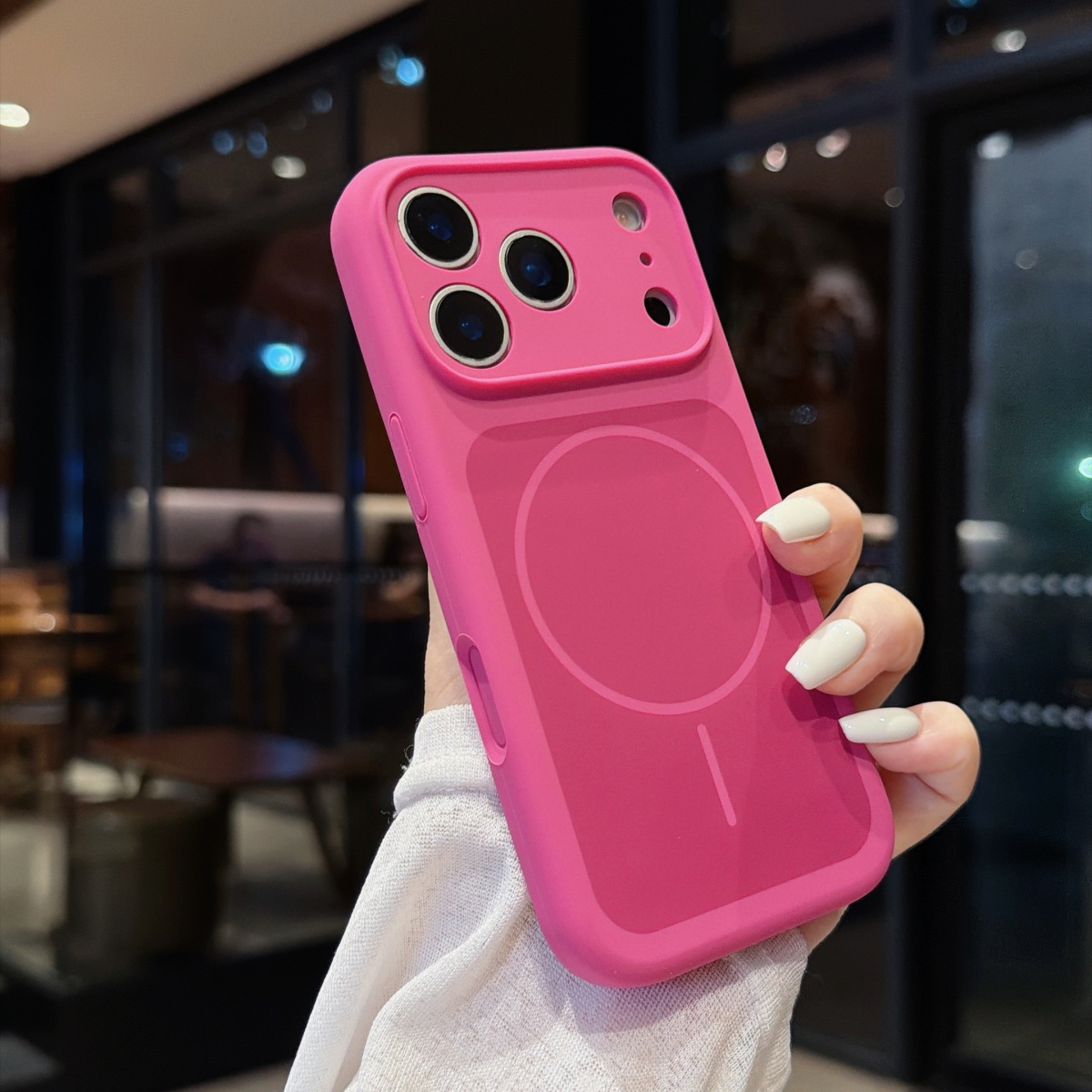 New Official Liquid Silicone M - огляд і ціна Liquid Silicone Magnetic Phone Case