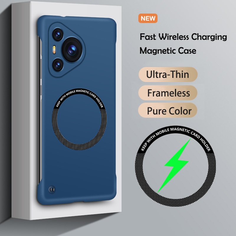 Fashion Ultra Thin Magnetic Fr - огляд і ціна Ultra Thin Frameless Phone Cover