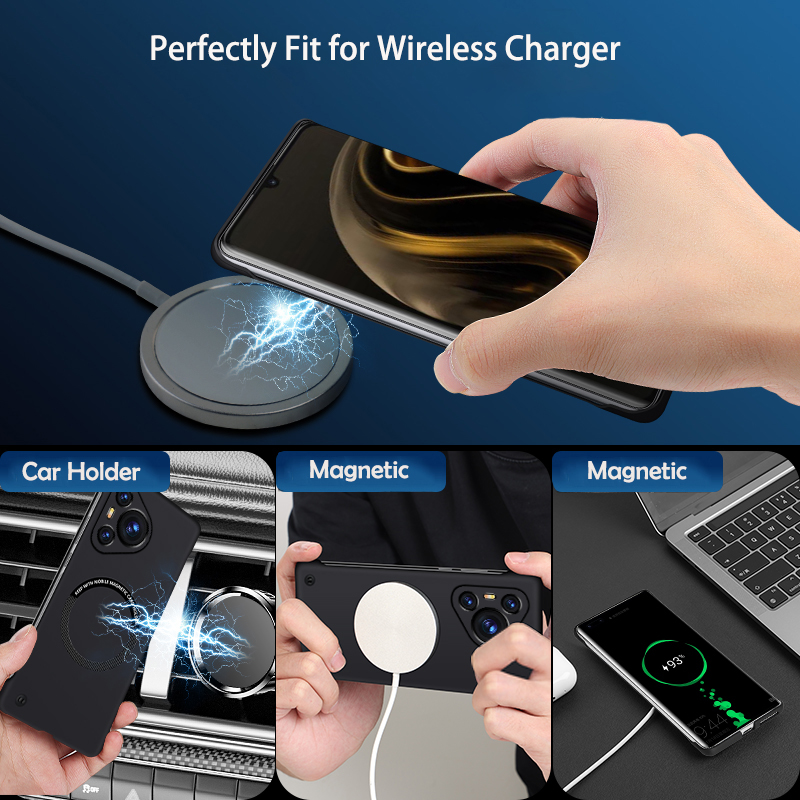 Fashion Ultra Thin Magnetic Fr - огляд і ціна Ultra Thin Frameless Phone Cover