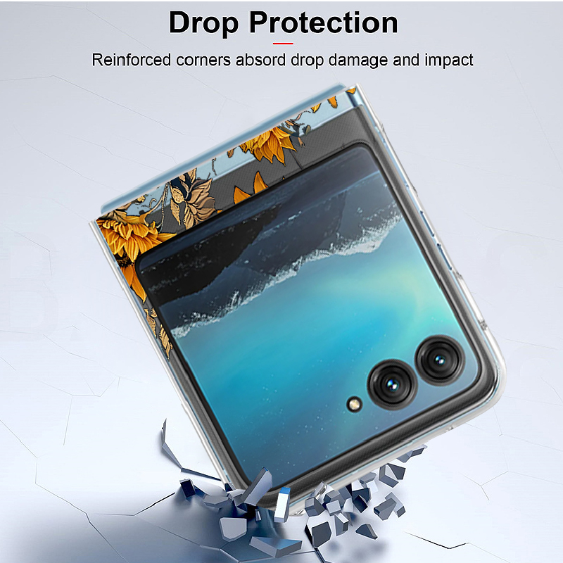 Sunflowers Pattern Clear Phone - огляд і ціна Clear Shockproof Bumper Case