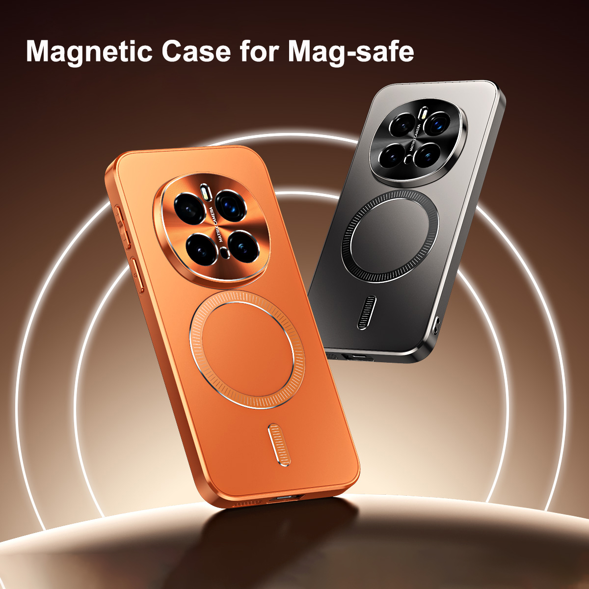 Magnetic Case for Honor Magic  - огляд і ціна Matte Hard Pc Back Case
