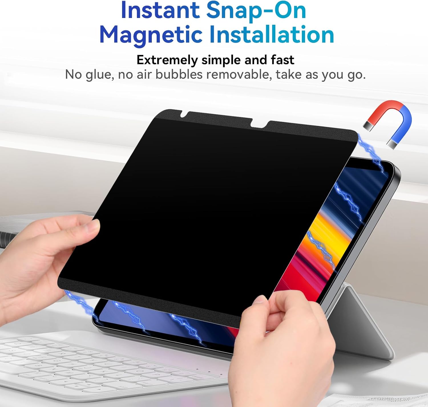 Magnetic Privacy Screen Protec - огляд і ціна Matte Anti Glare Screen Protector