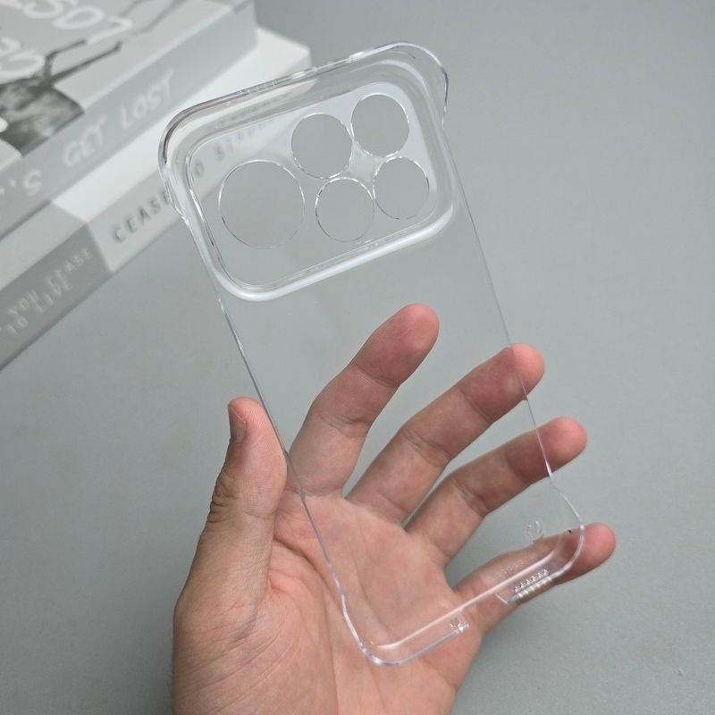 Ultra Thin Clear Frameless PC  - огляд і ціна Ultra Thin Frameless Phone Cover