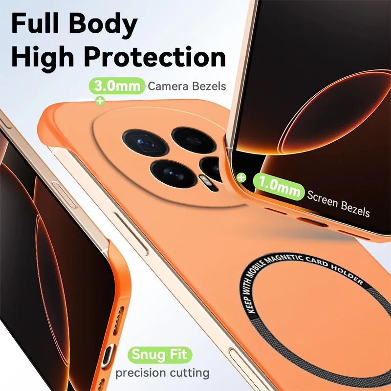 New Ultrathin Magnetic Framele - огляд і ціна Matte Hard Pc Back Case