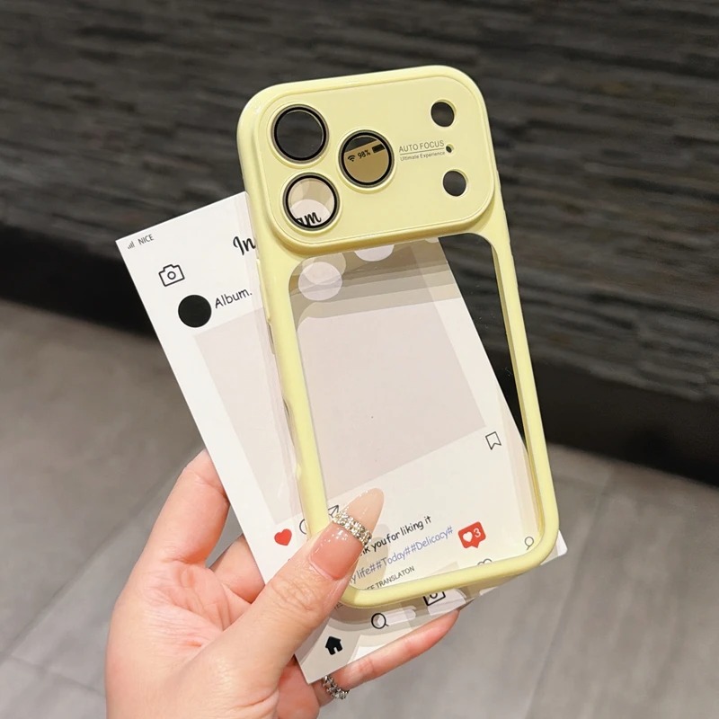Luxury Transparent Candy Acryl - огляд і ціна Clear Shockproof Bumper Case