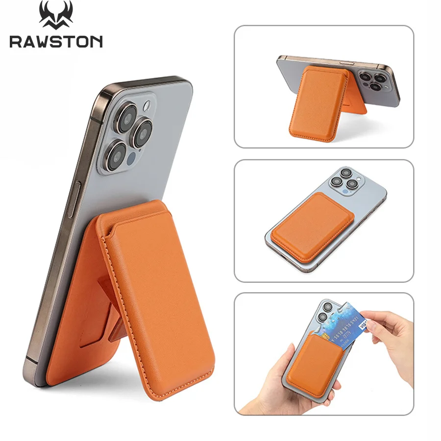 Kickstand Magnetic Leather Wal - огляд і ціна Leather Wallet Card Holder Phone Cover