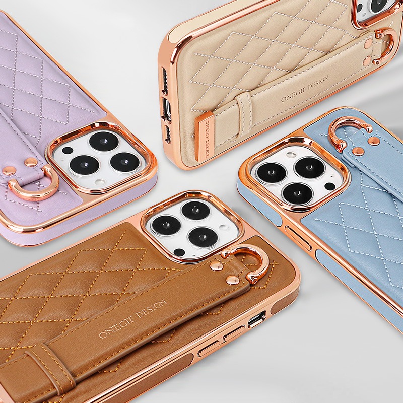 Fashionable Luxury Ring Wrist  - огляд і ціна Leather Wallet Card Holder Phone Cover
