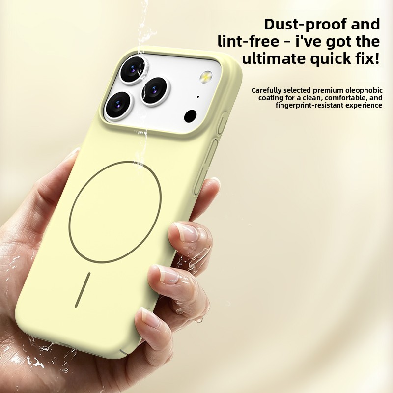 Matte Soft Liquid Silicone Pho - огляд і ціна Liquid Silicone Magnetic Phone Case