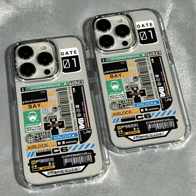 Car Sticker Labels Clear Phone - огляд і ціна Clear Shockproof Bumper Case