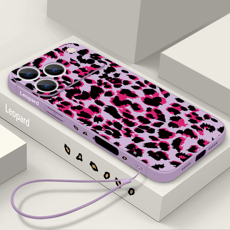 Leopard Print Pattern Lanyard  - огляд і ціна Phone Cases