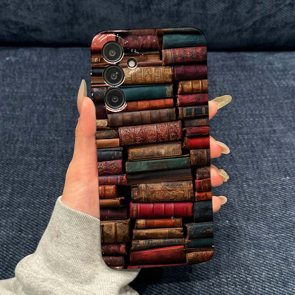 Vintage Pattern Book Stack Pho - огляд і ціна Vintage Floral Pattern Soft Case