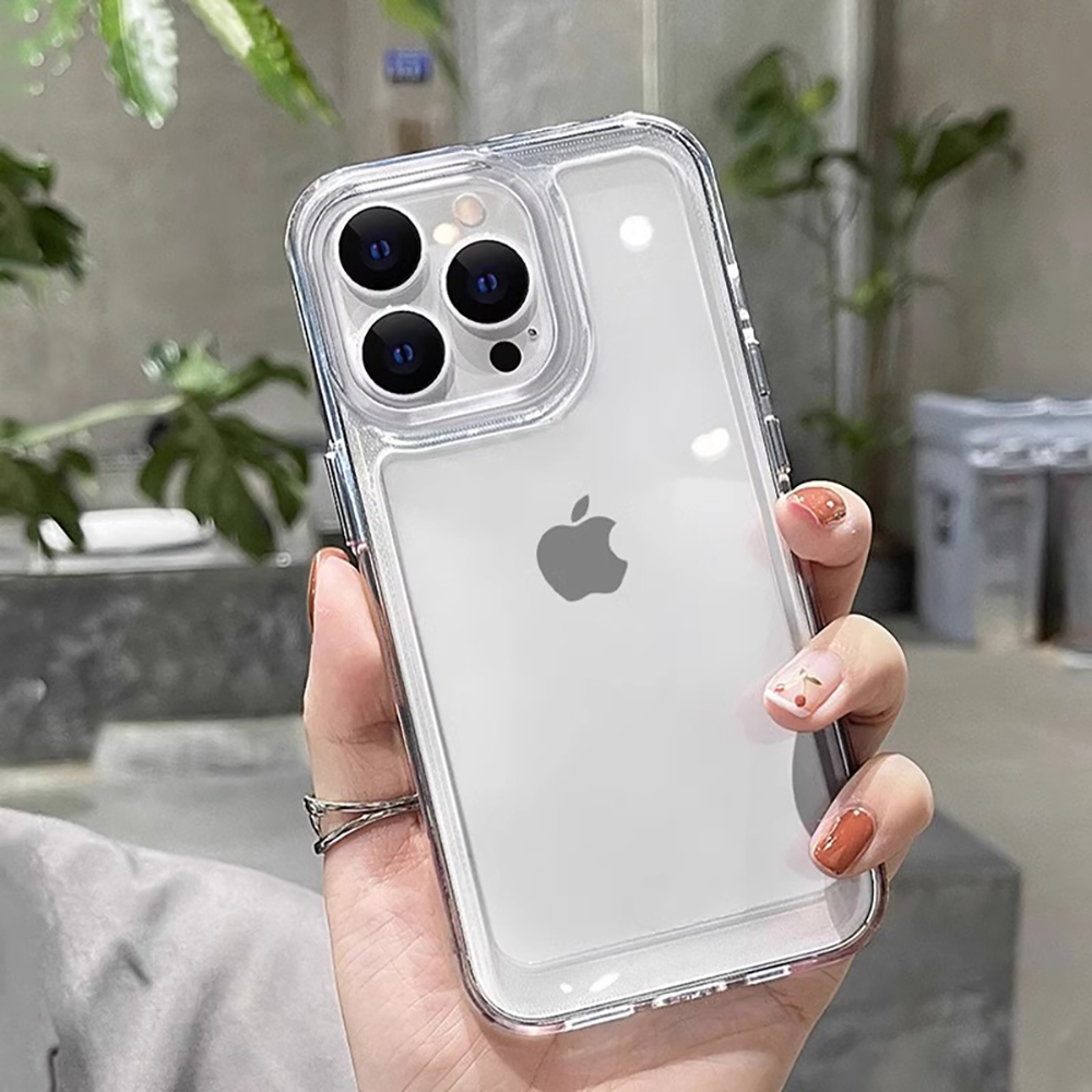 Luxury Phone Case For iPhone   - огляд і ціна Clear Shockproof Bumper Case