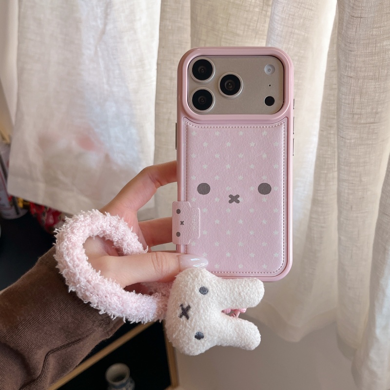 Kawaii Cute Cartoon Pink Miffy - огляд і ціна Cute Cartoon Wrist Strap Silicone Case