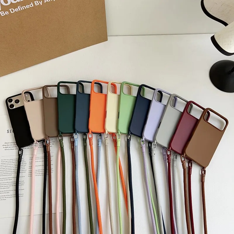 Official Lanyard Case For iPho - огляд і ціна Crossbody Lanyard Neck Strap Case