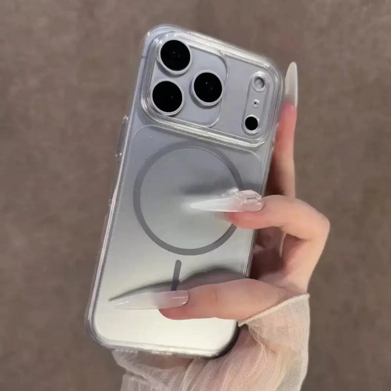 Titanium Color For Magsafe Mag - огляд і ціна Clear Shockproof Bumper Case