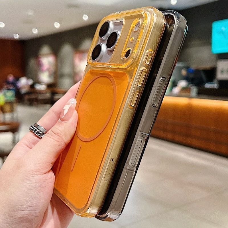 Titanium Color For Magsafe Mag - огляд і ціна Clear Shockproof Bumper Case