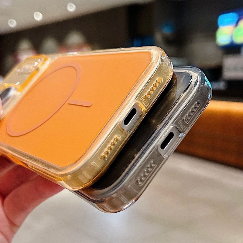 Titanium Color For Magsafe Mag - огляд і ціна Clear Shockproof Bumper Case