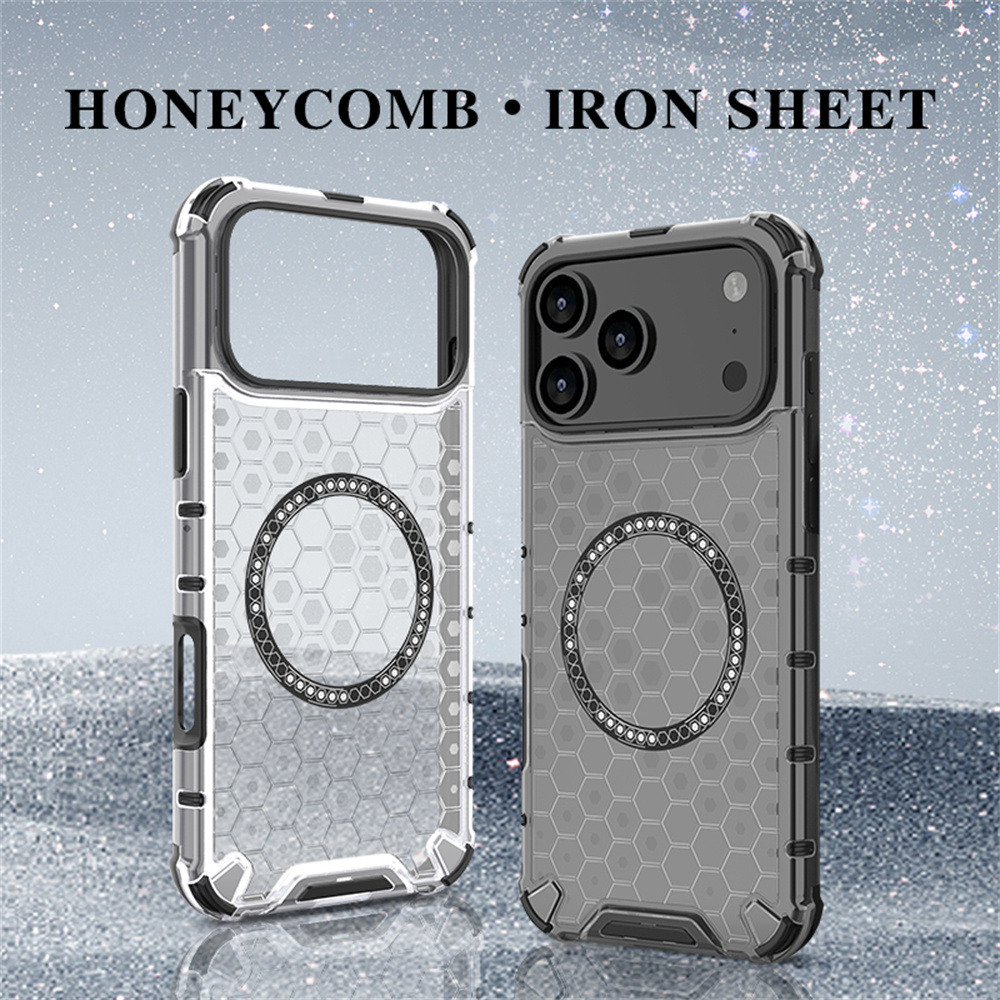Luxury Clear Honeycomb Armour  - огляд і ціна Clear Shockproof Bumper Case