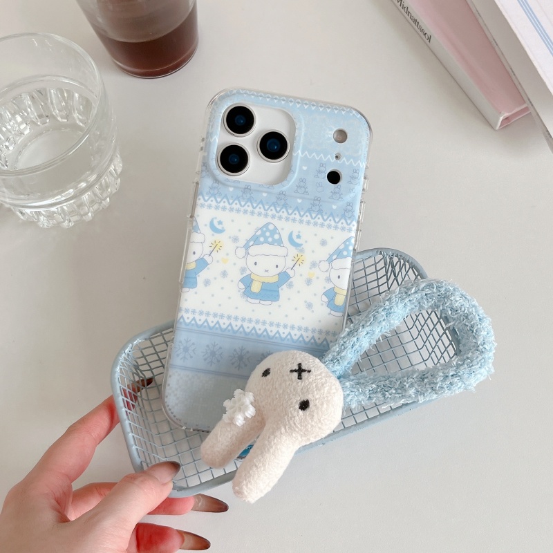 Cute winter Polka Dots hat Mif - огляд і ціна Cute Cartoon Wrist Strap Silicone Case