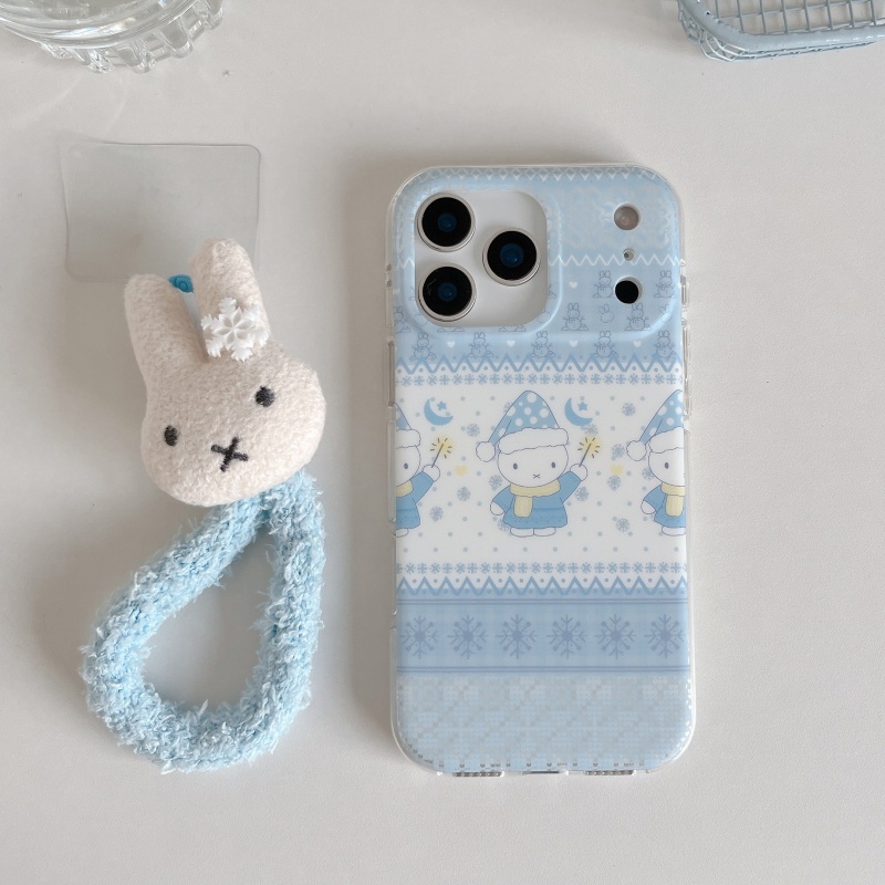 Cute winter Polka Dots hat Mif - огляд і ціна Cute Cartoon Wrist Strap Silicone Case