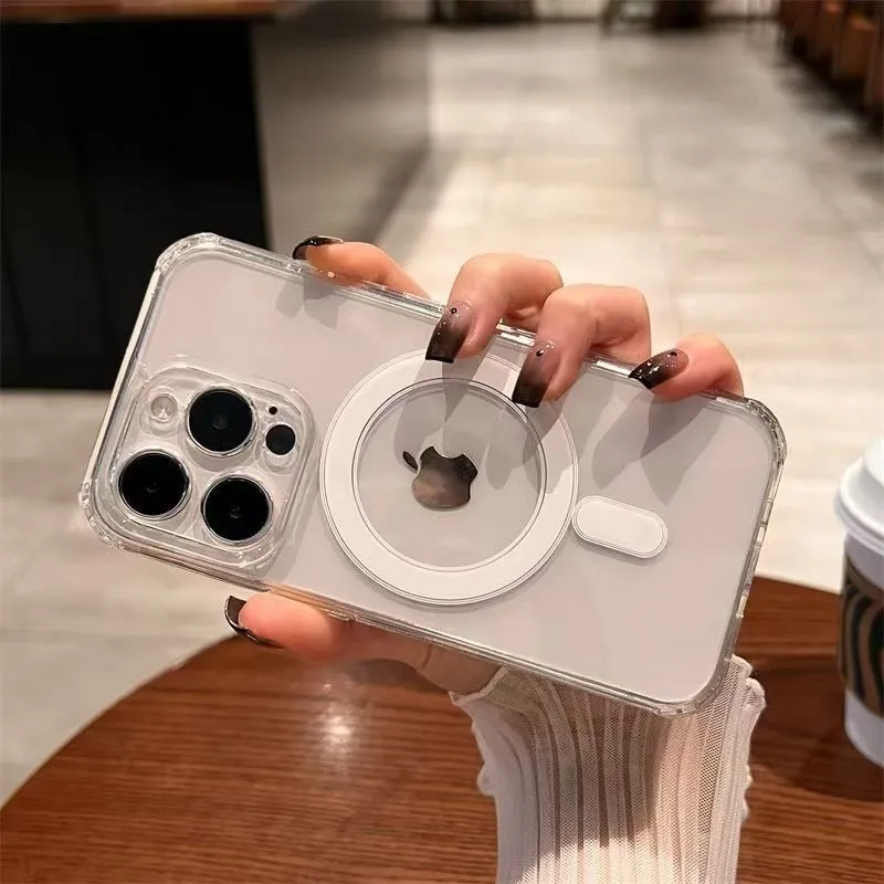 Original For Magsafe Wireless  - огляд і ціна Clear Shockproof Bumper Case