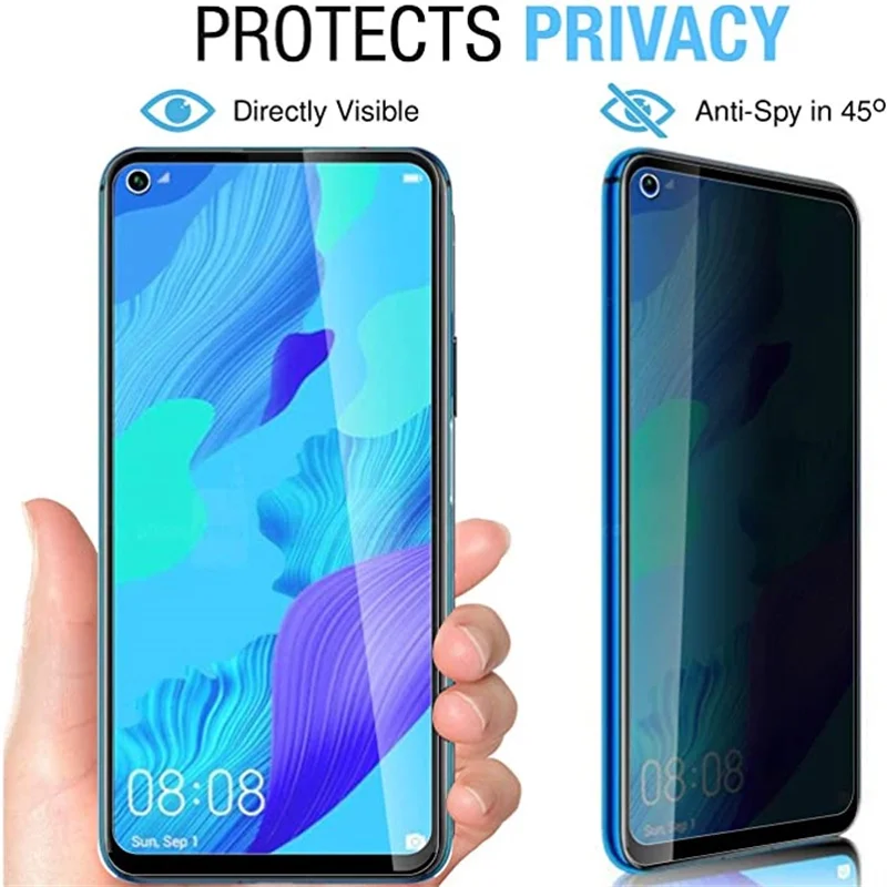 Anti-spy tempered glass screen - огляд і ціна Anti Spy Privacy Glass Case