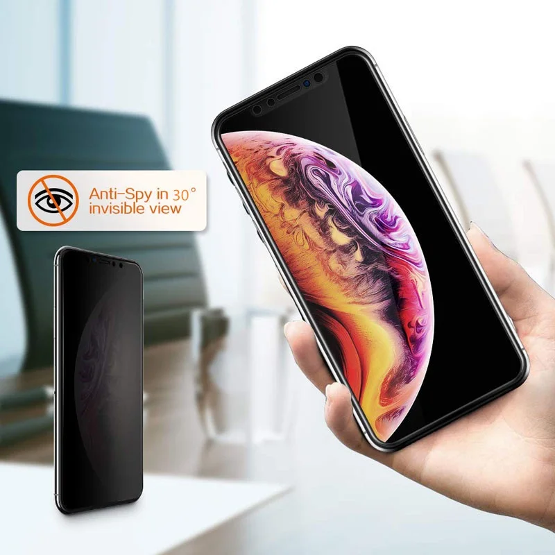 Anti-spy tempered glass screen - огляд і ціна Anti Spy Privacy Glass Case