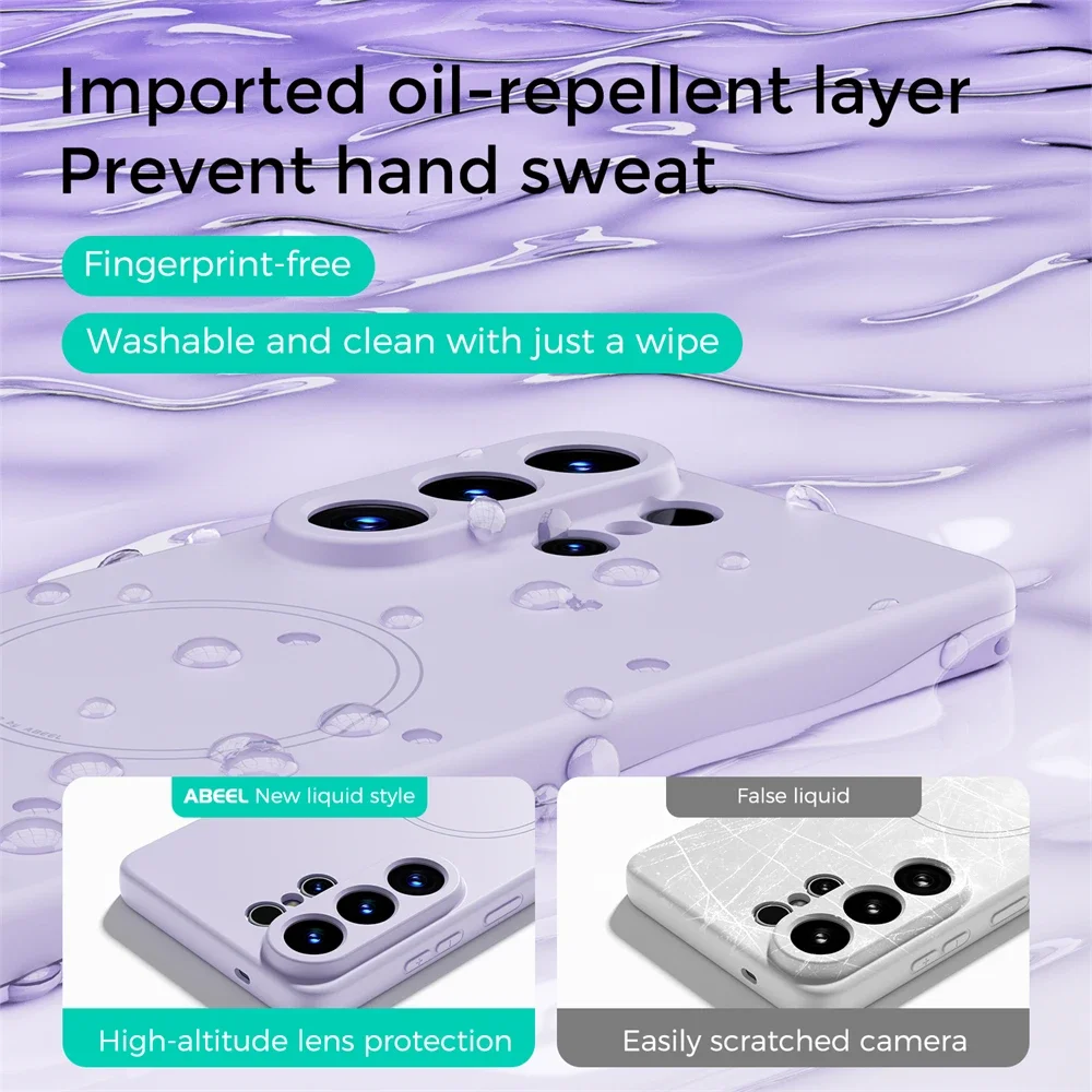 High Original Quality Touch Li - огляд і ціна Liquid Silicone Magnetic Phone Case