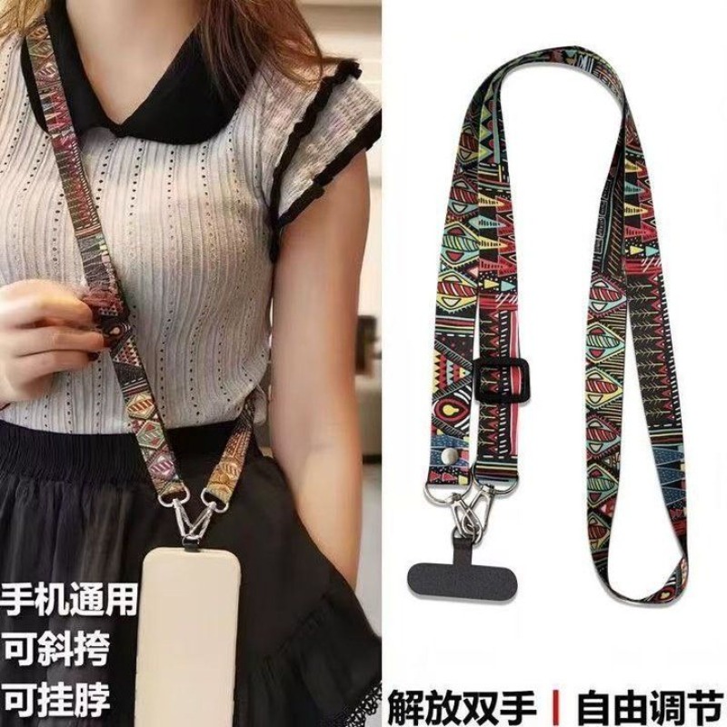 Cute Ethnic‑Style Phone Lanyar - огляд і ціна Crossbody Lanyard Neck Strap Case